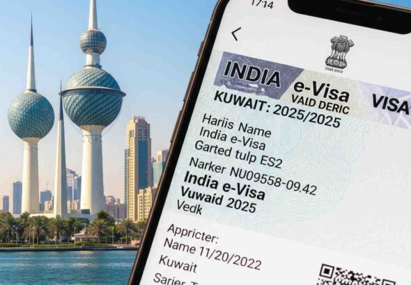 Kuwaiti citizen applying for India e visa online in 2025