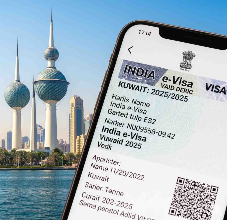 Kuwaiti citizen applying for India e visa online in 2025