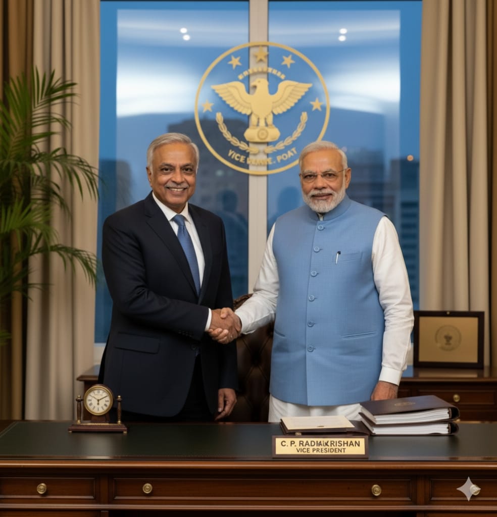 New Vice President CP Radhakrishnan elected with 452 votes in India Vice President Election 2025