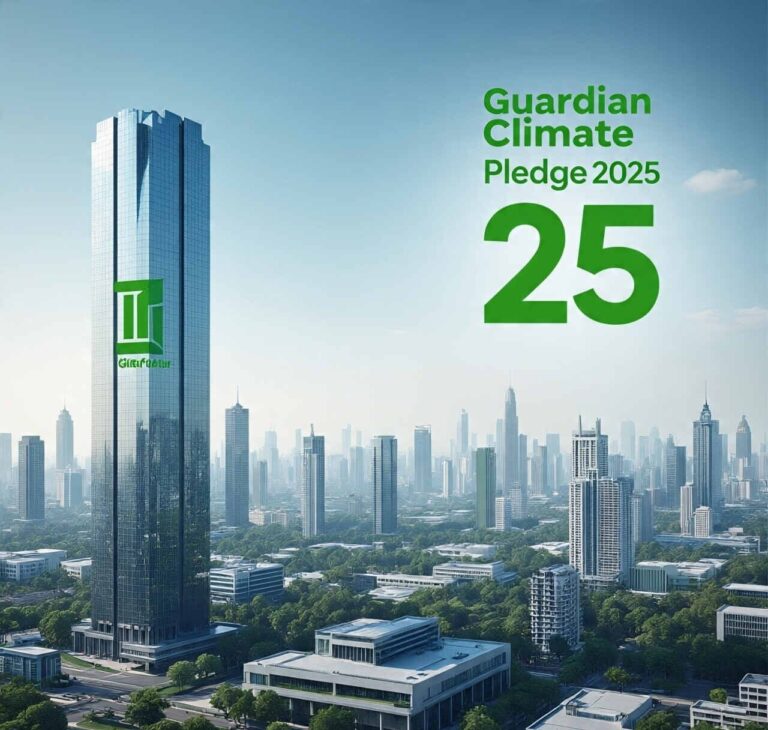Guardian Climate Pledge 2025 aims to cut emissions, protect the planet, and work for a green future.